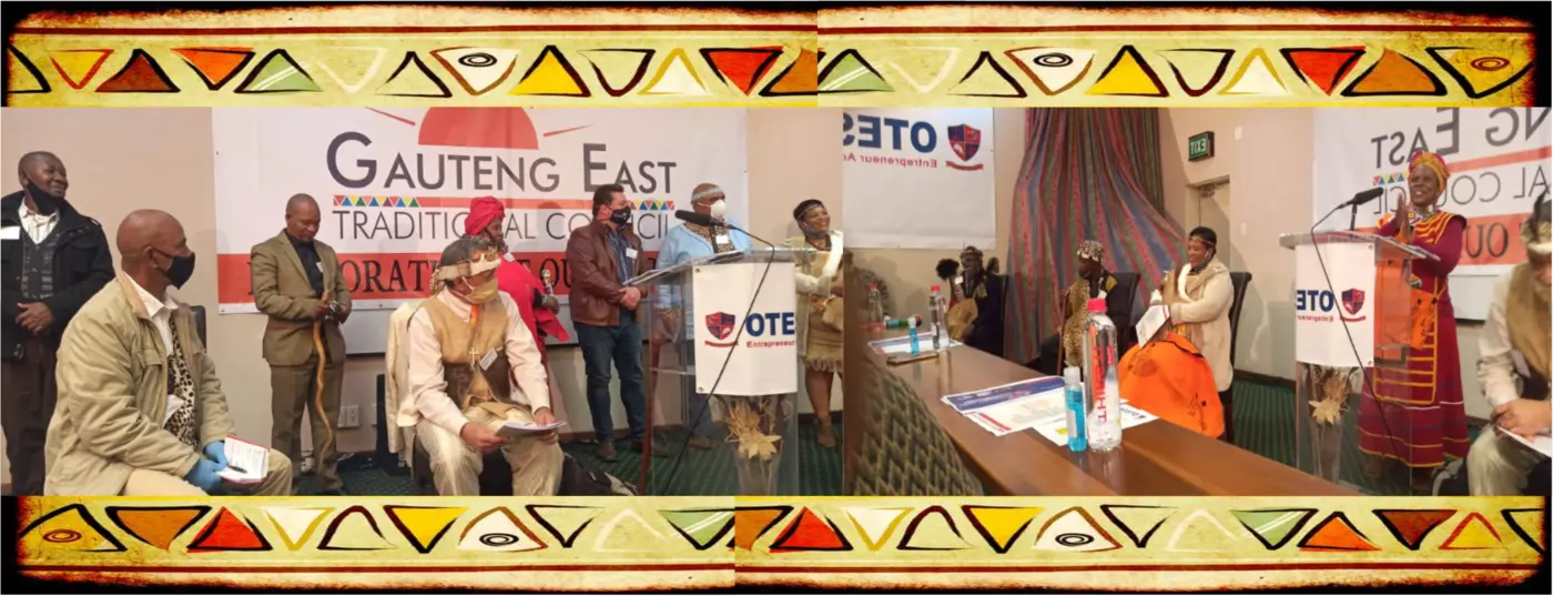 GETC leaders and guests at an organisational event